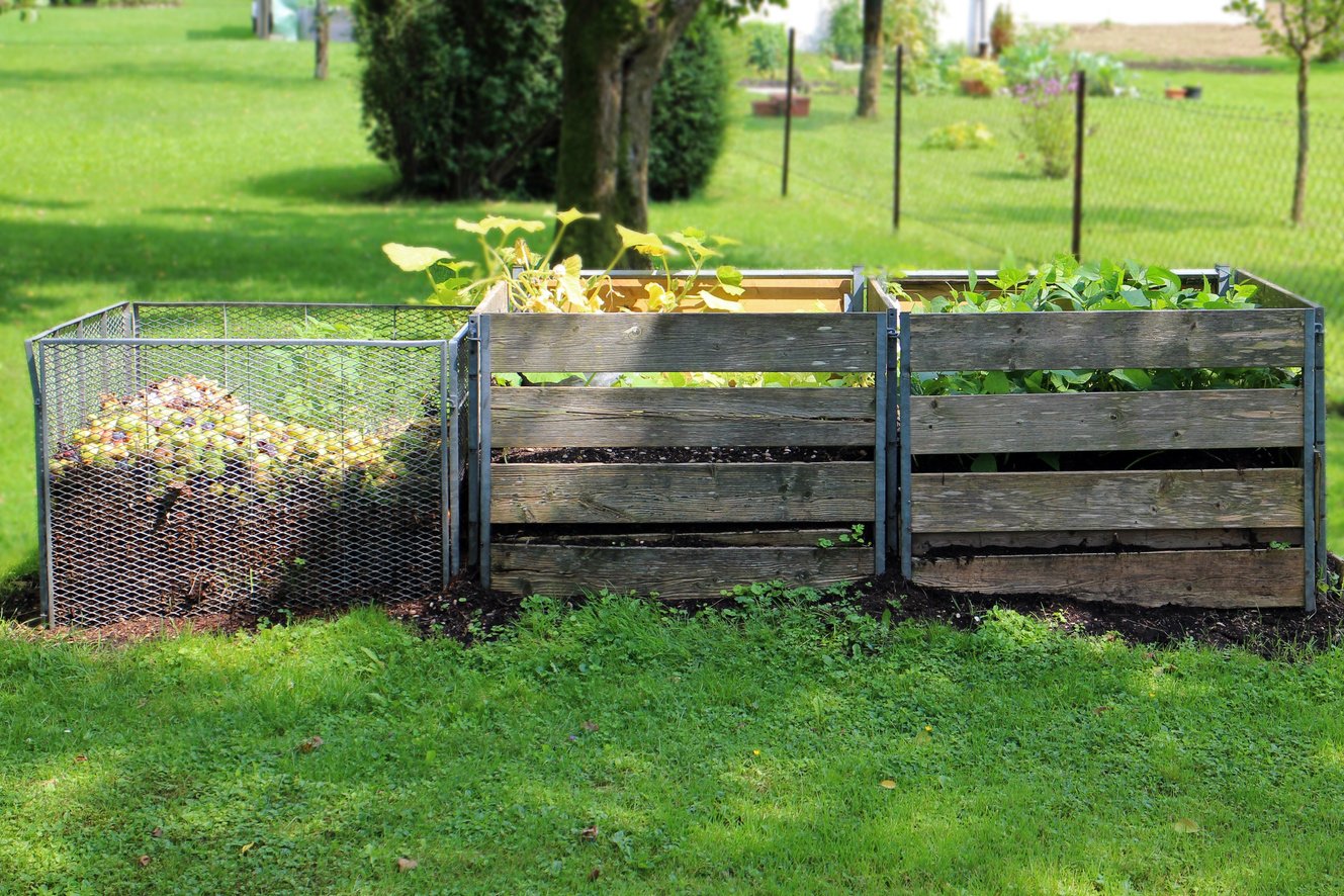 Compost in the Garden